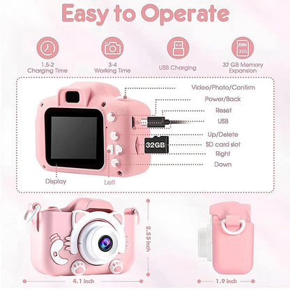 Kids Camera Toys Mini Camera